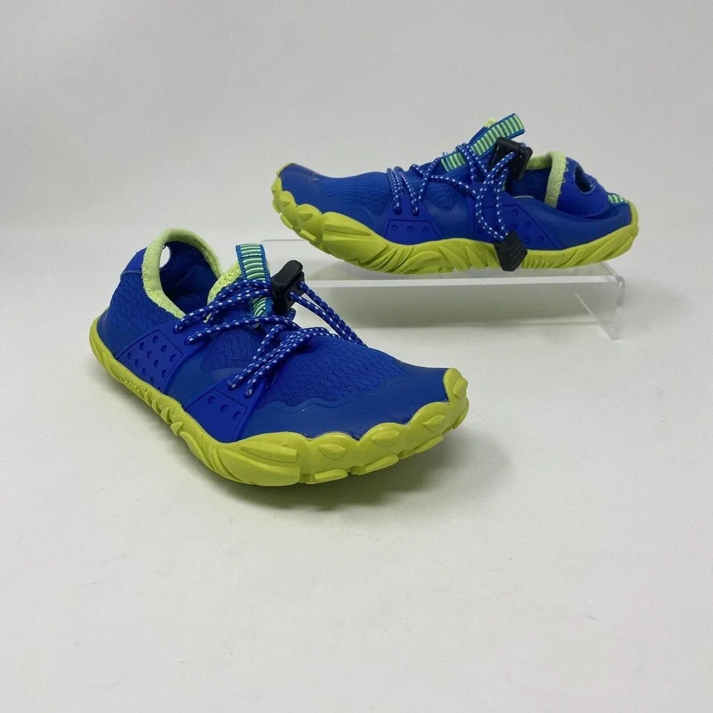 Functional‎ Toddler Kid Water Shoes Size 31 Blue Yellow Swimming Beach